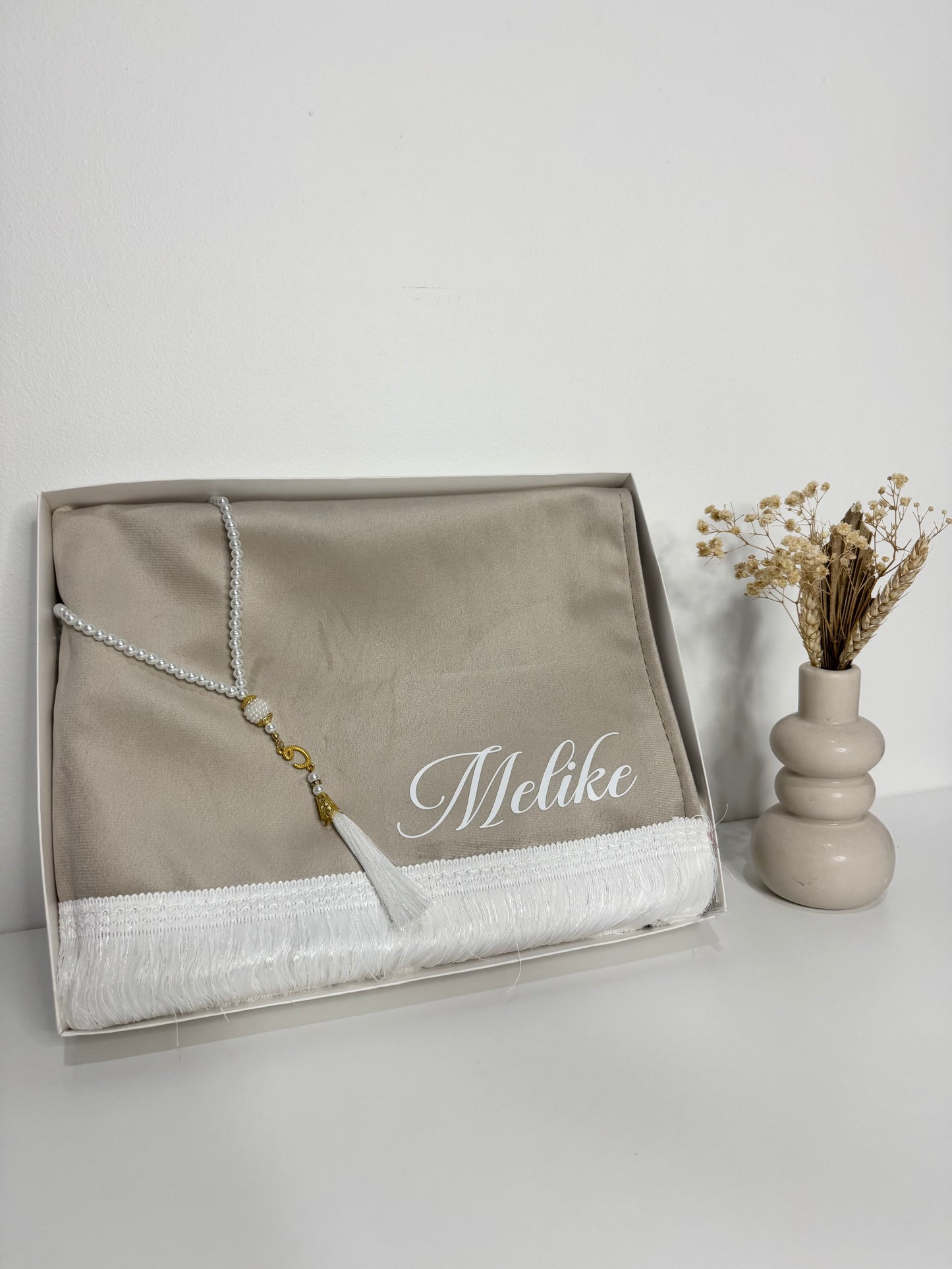TAPIS DE PRIÈRE BEIGE / NUDE