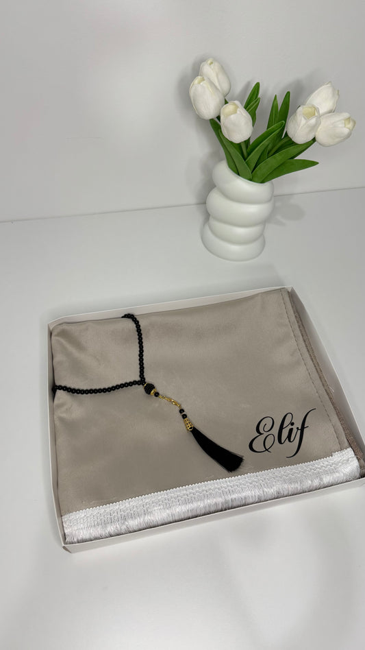 TAPIS DE PRIÈRE BEIGE / NUDE