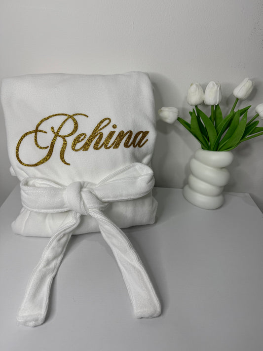 PEIGNOIR DE BAIN MICROFIBRE