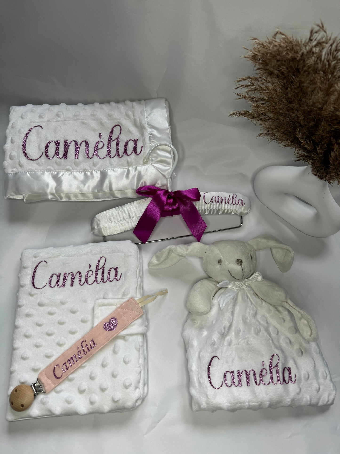 COFFRET BÉBÉ ESSENTIEL SATIN