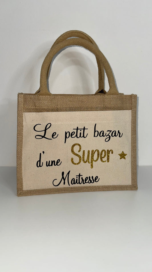 SAC EN JUTE MAÎTRESSE