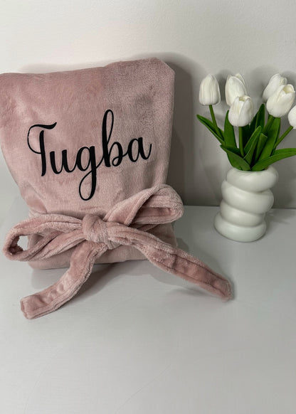 PEIGNOIR PILOU ROSE