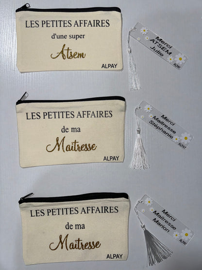 TROUSSE & MARQUE PAGE