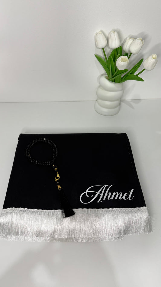 TAPIS DE PRIÈRE NOIR