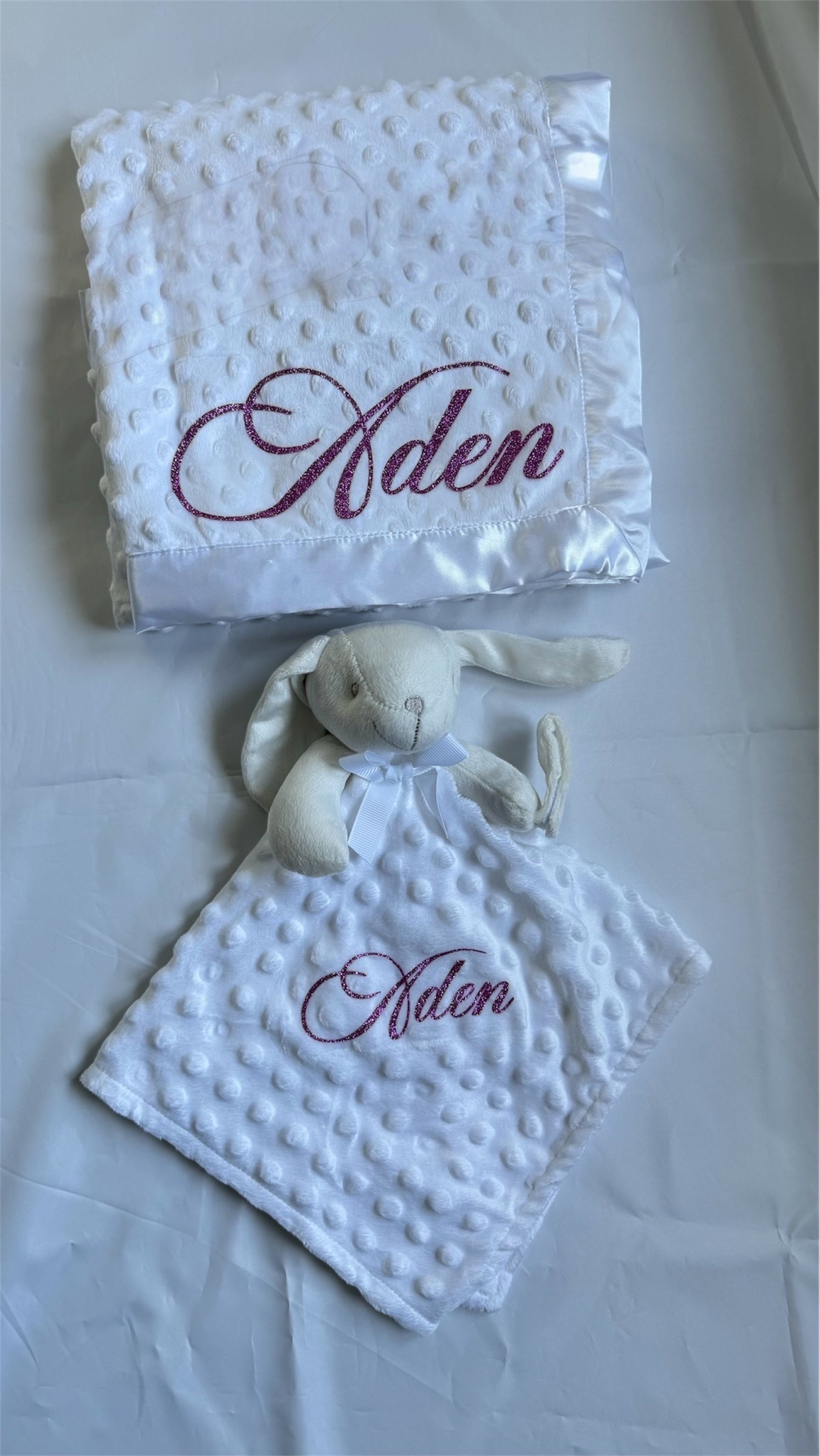 COFFRET PLAID & DOUDOU SATINE