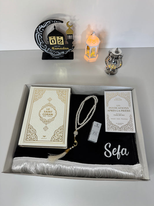 COFFRET TAPIS NOIR & BLANC