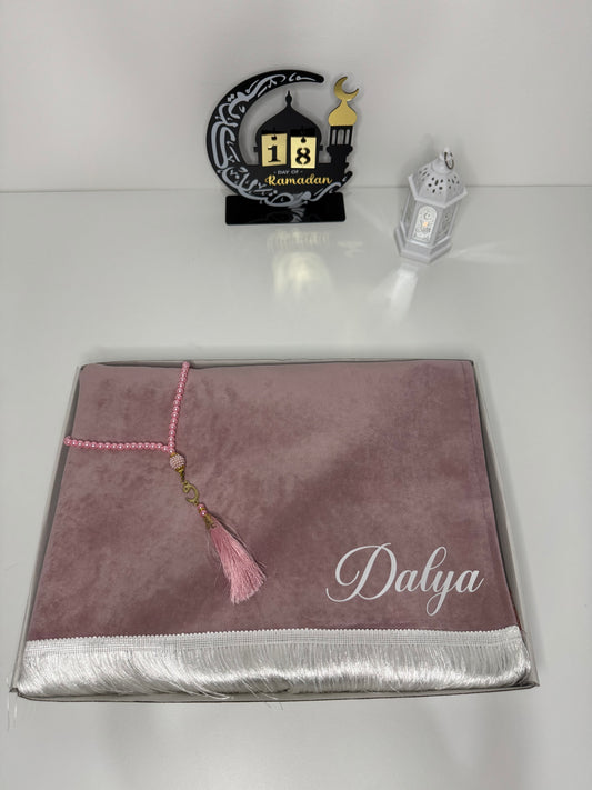 TAPIS DE PRIÈRE ROSE
