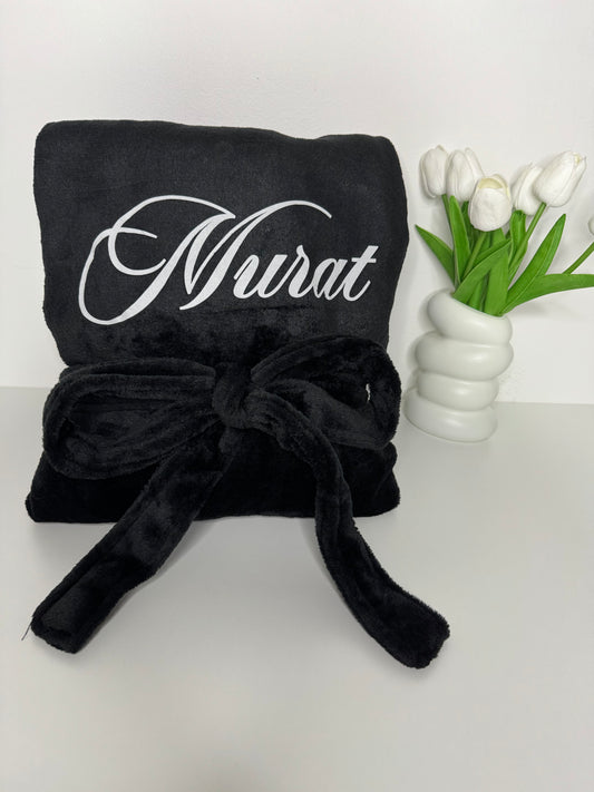 PEIGNOIR PILOU NOIR