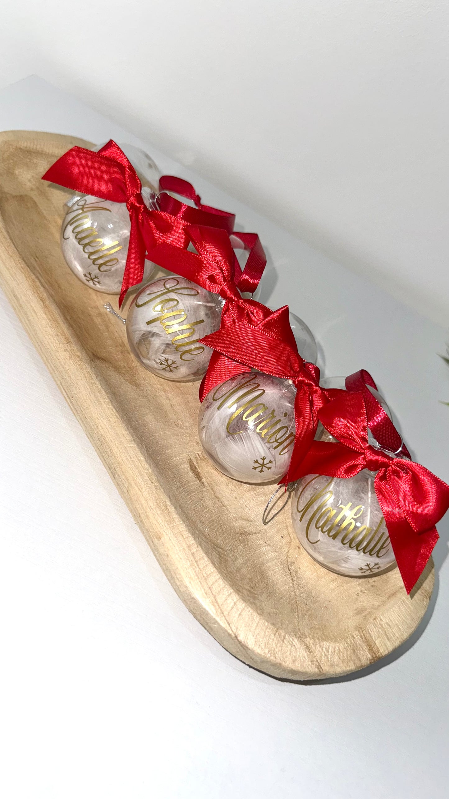 BOULE DE NOËL PERSONNALISÉ