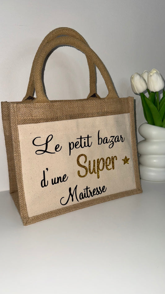 SAC EN JUTE MAÎTRESSE